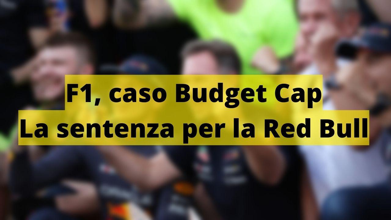 Caso budget cap sentenza Red Bull