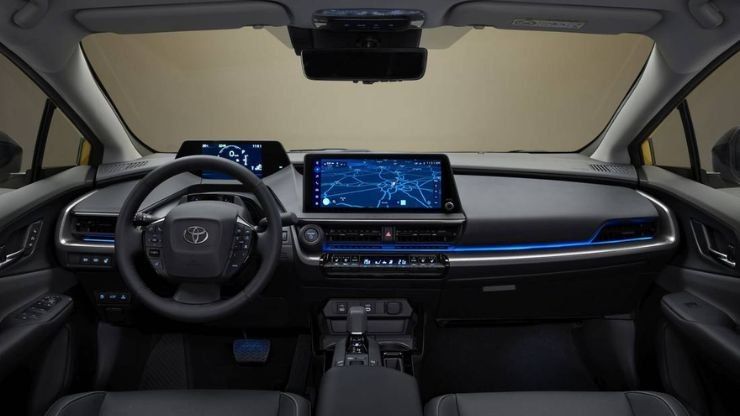 Interni nuova Toyota Prius
