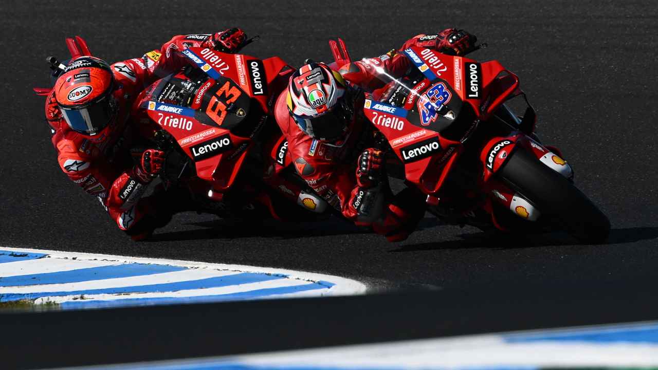 Jack Miller e Pecco Bagnaia (Ansa)