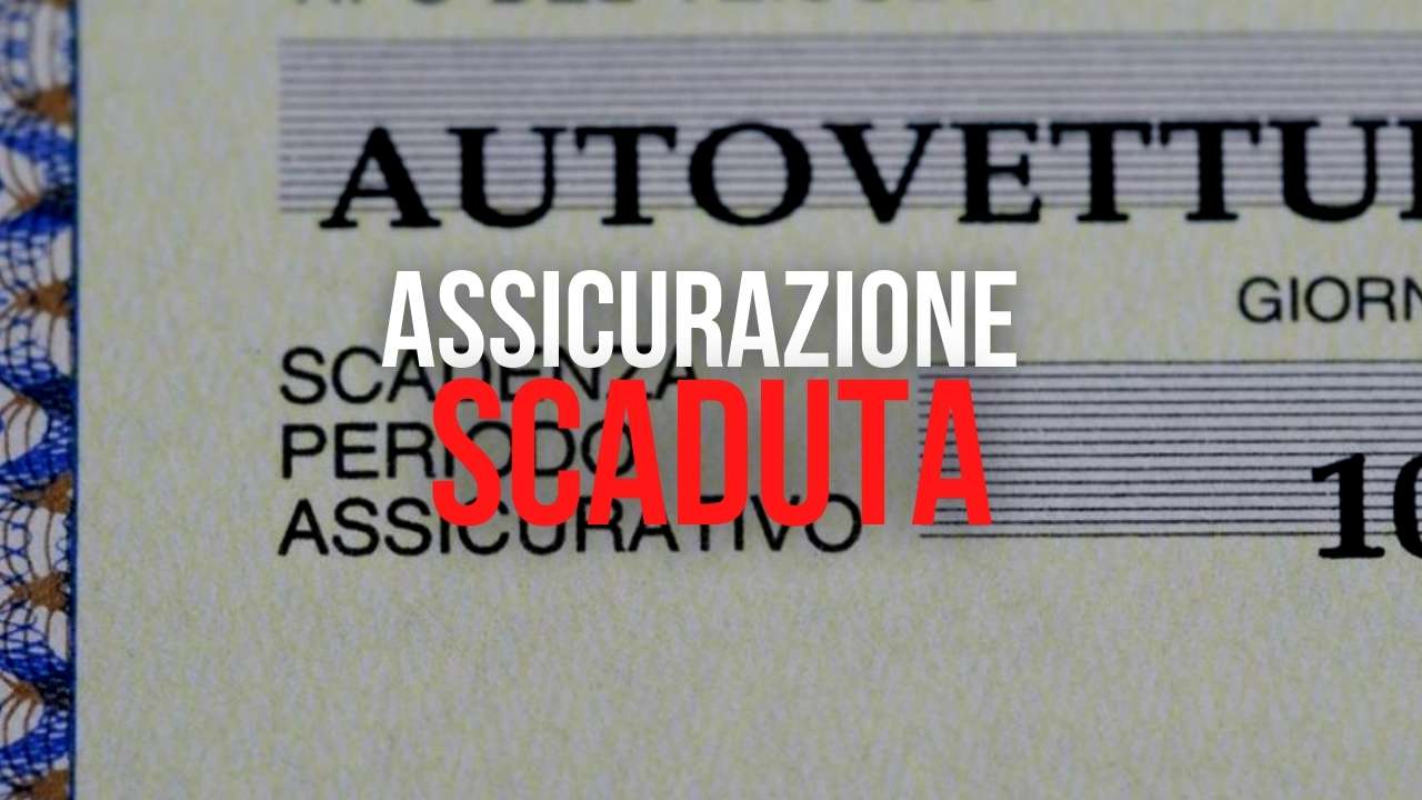 Assicurazione scaduta