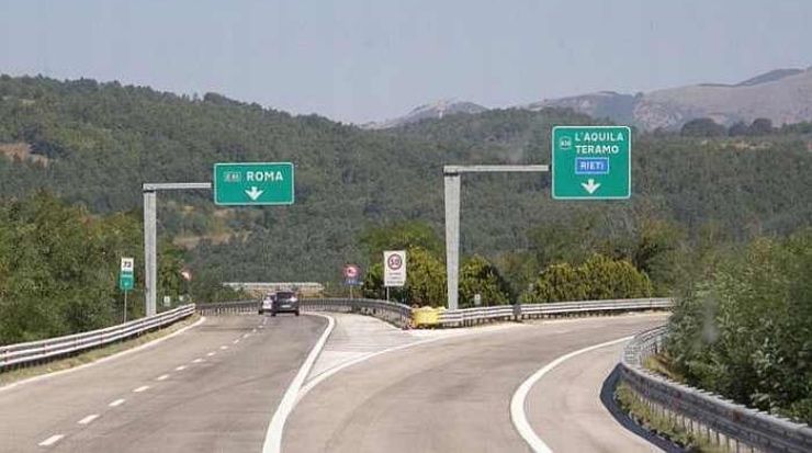 autostrada A24 da Roma a Teramo