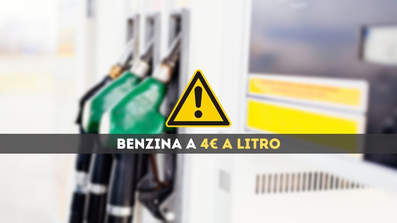 I nuovi rincari portano la benzina a 4€/litro