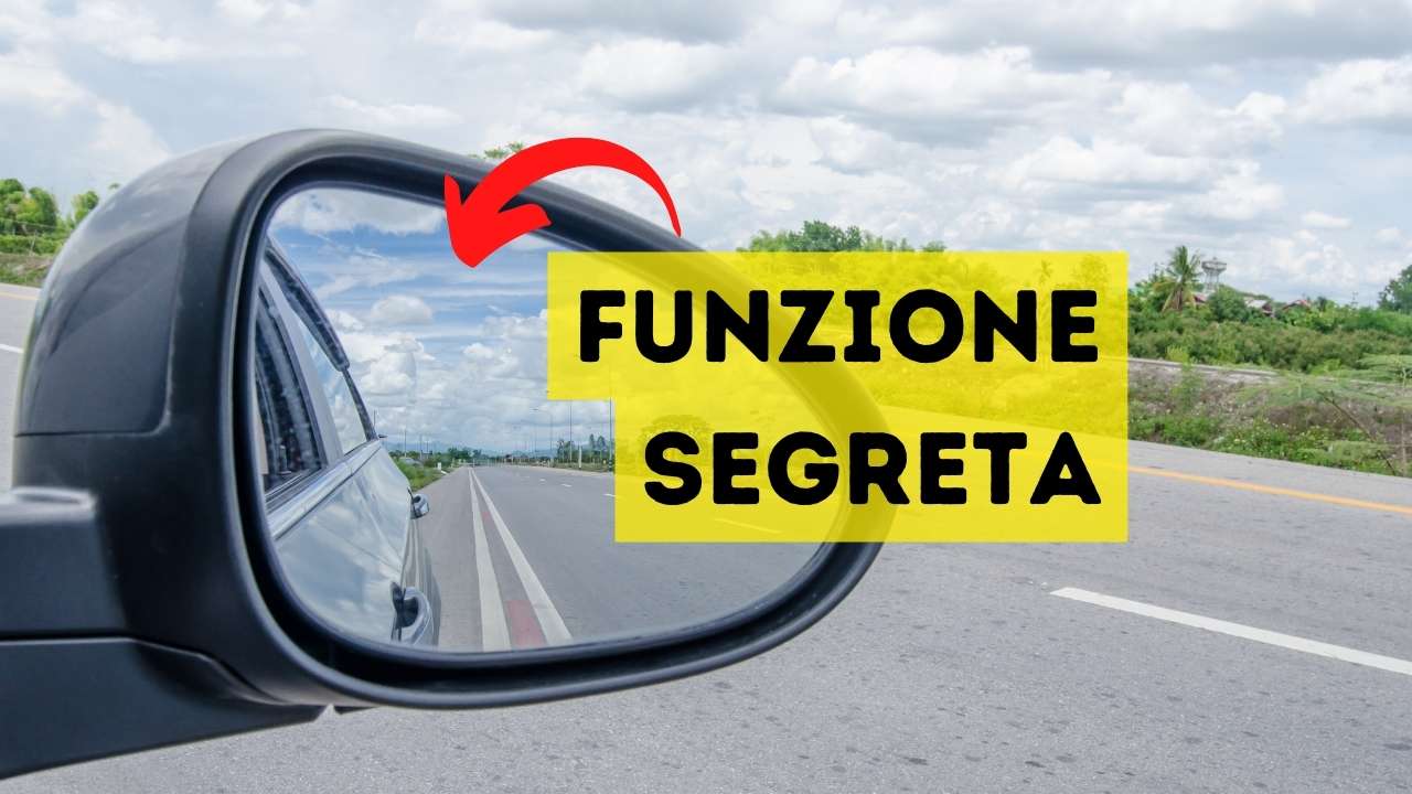 Questo pulsante segreto è nello specchietto della tua auto ma nessuno lo  conosce: ecco a cosa serve 