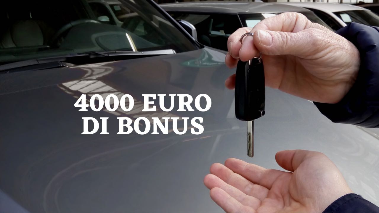 4000 euro di bonus