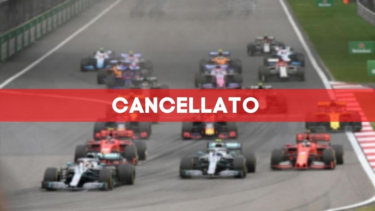 GP Cina 2023 cancellato