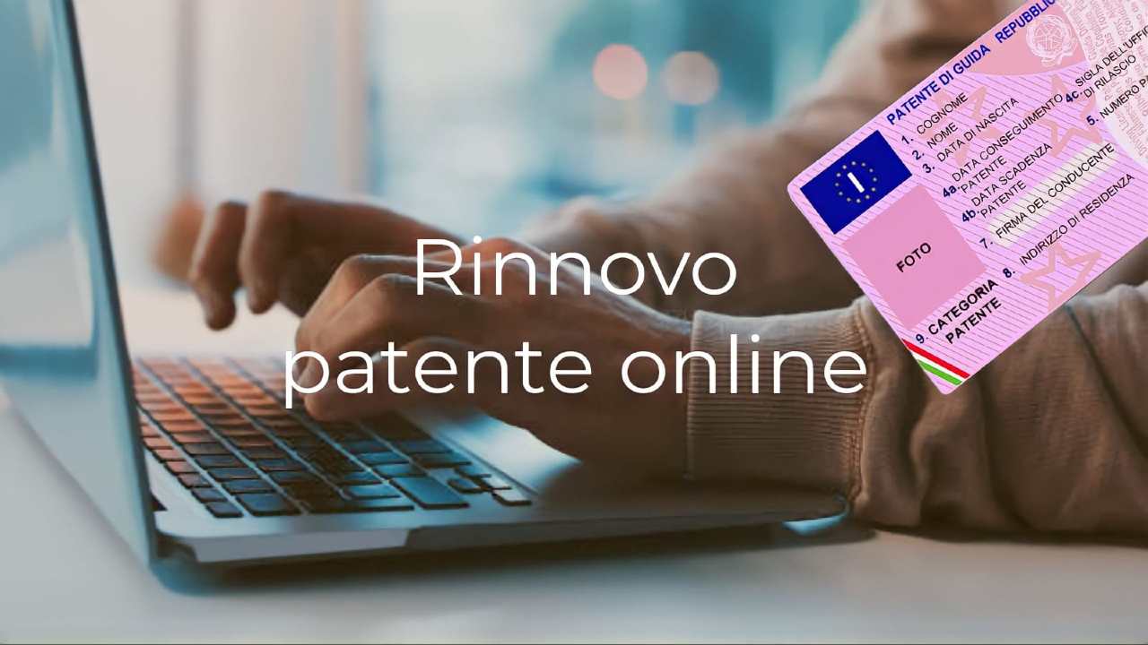 Rinnovo patente online