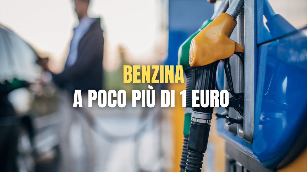 benzina a poco piu di un euro