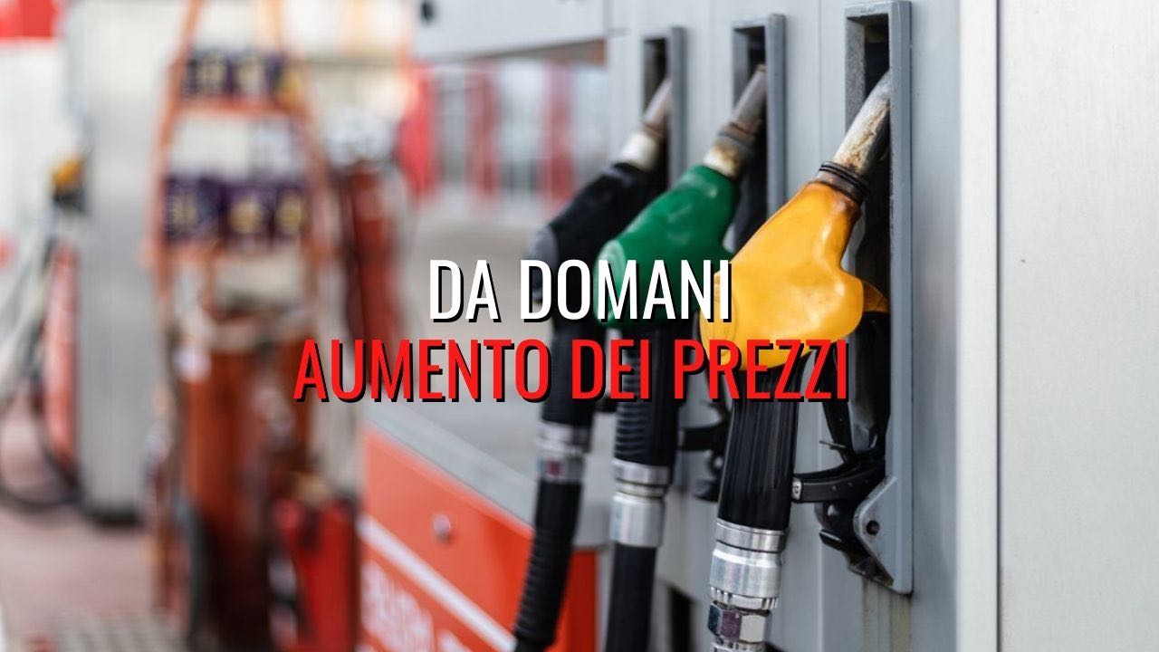 benzina aumento dei prezzi
