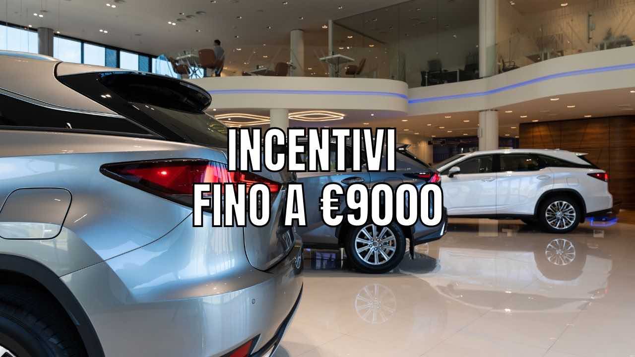 incentivi per auto nuova