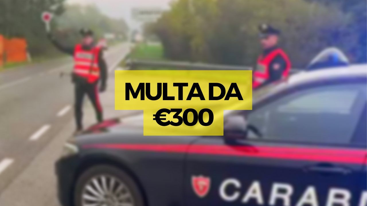 multa da €300