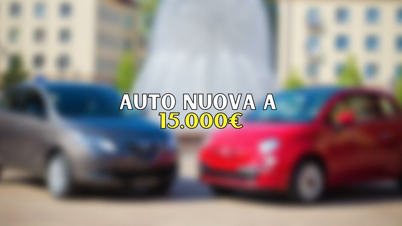 Auto nuova a 15.000€