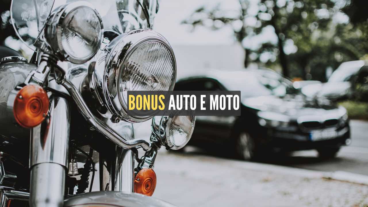 Bonus auto e moto