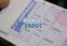 Bonus da 2500€