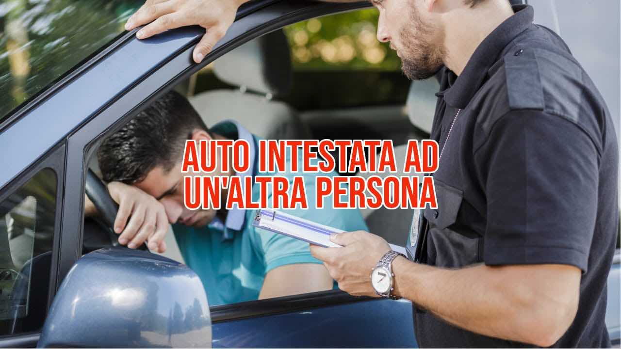 Intestatario auto