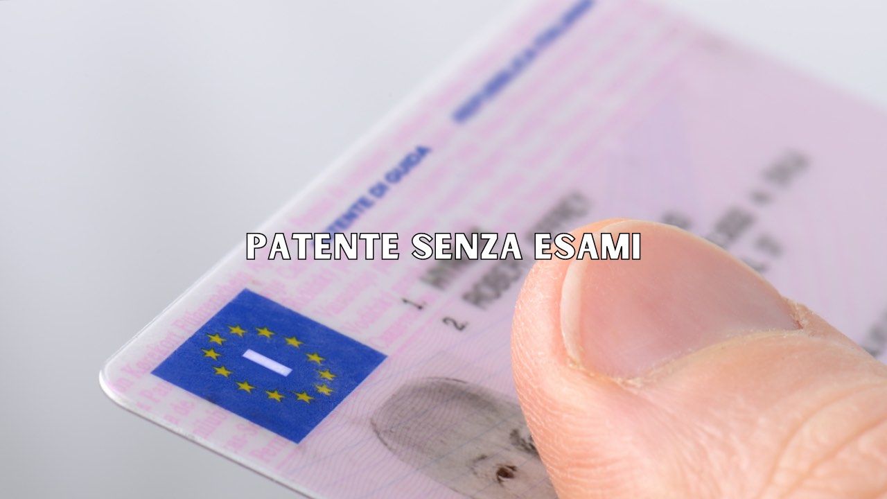 Patente senza esame