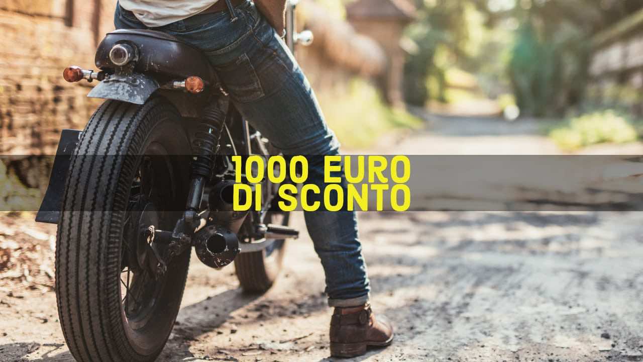 Sconto sulle moto