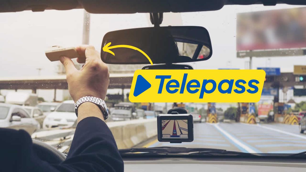 Telepass su un'altra auto