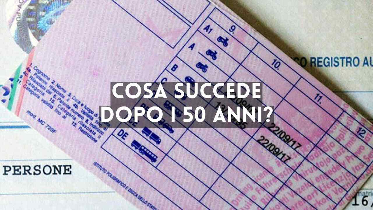 patente cosa succede dopo questi anni