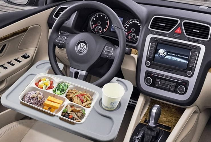 Accessori per mangiare cibo in auto