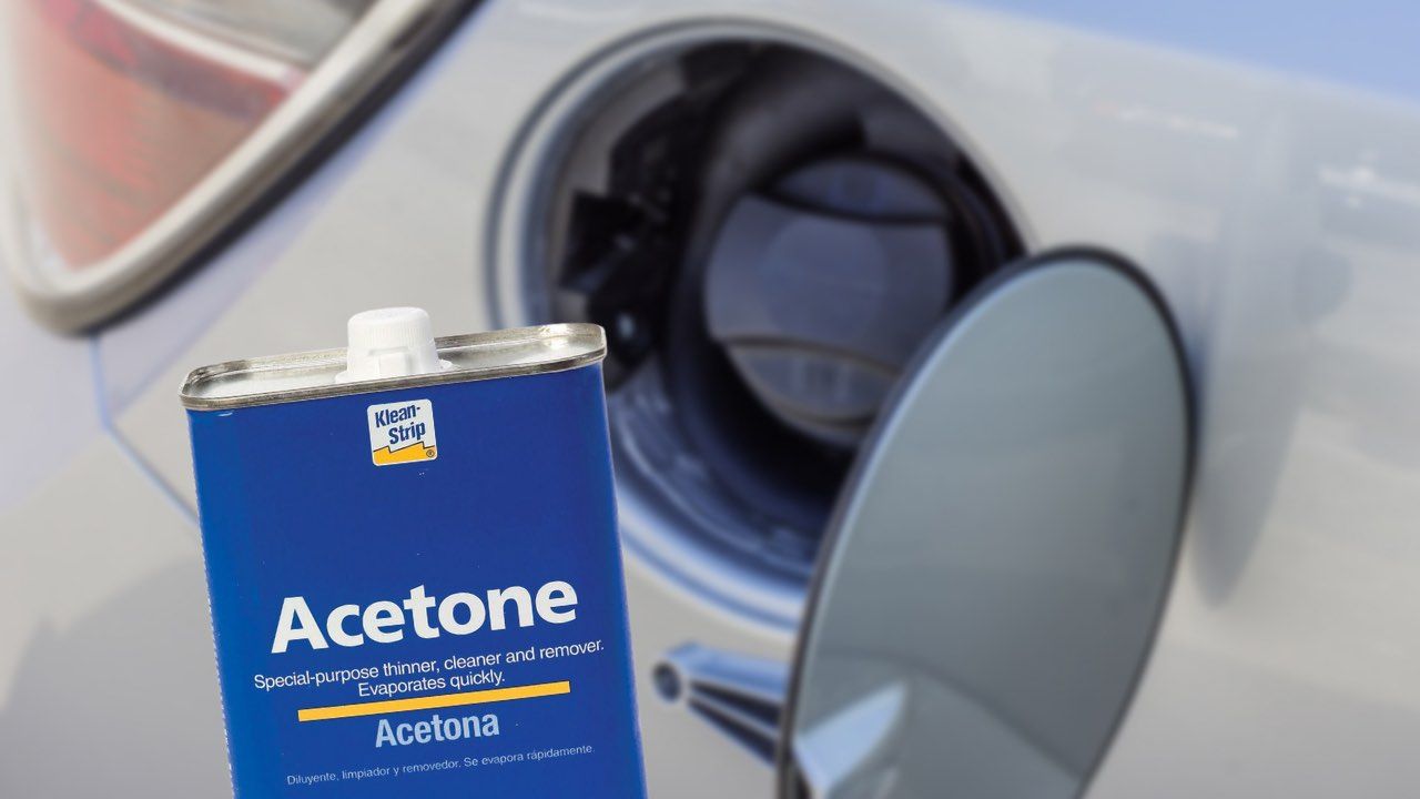 Acetone nel serbatoio