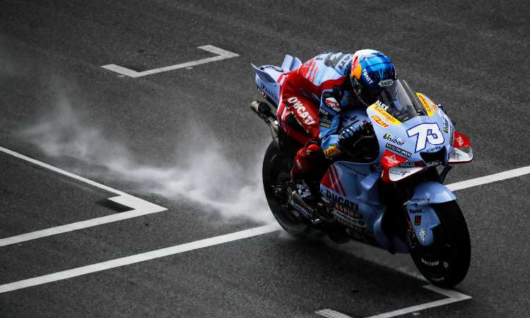 Alex Marquez a Sepang (Ansa) 