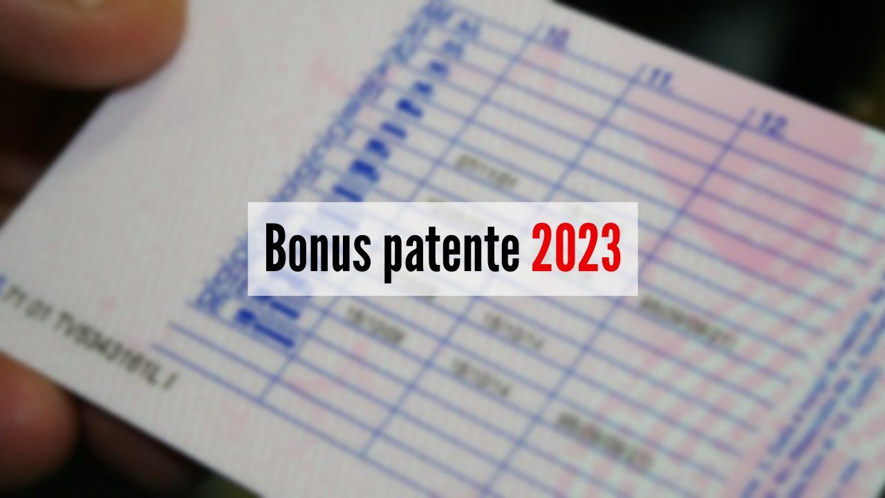 Bonus patente 2023