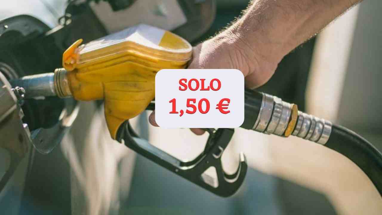 Diesel solo 1,50 euro
