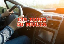 Multa se non lo hai in auto