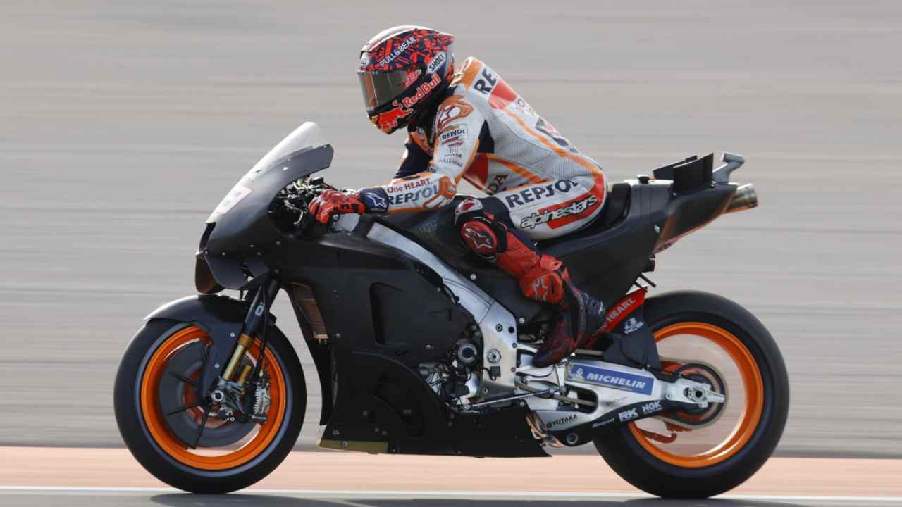 La Honda di Marc Marquez (Ansa)