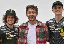 Marco Bezzecchi, Valentino Rossi e Luca Marini