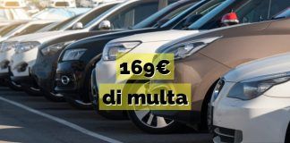 Multa parcheggio auto