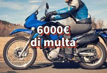 Multa sulla moto