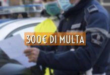 Polizia fa la multa