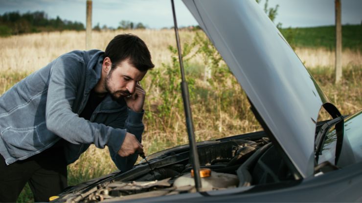 Problema imprevisto sull'auto