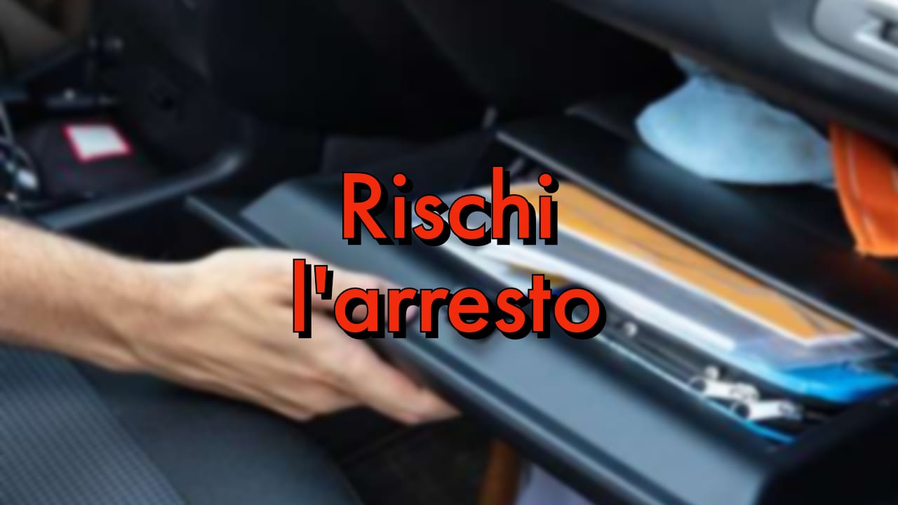 Rischi l’arresto senza questo documento