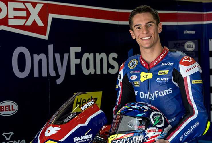 Sean Dylan Kelly pilota dell'American Racing Team