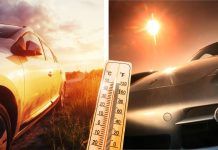 Temperatura auto al sole