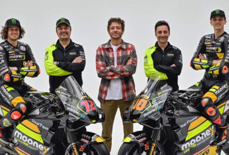 Valentino Rossi e il team VR46