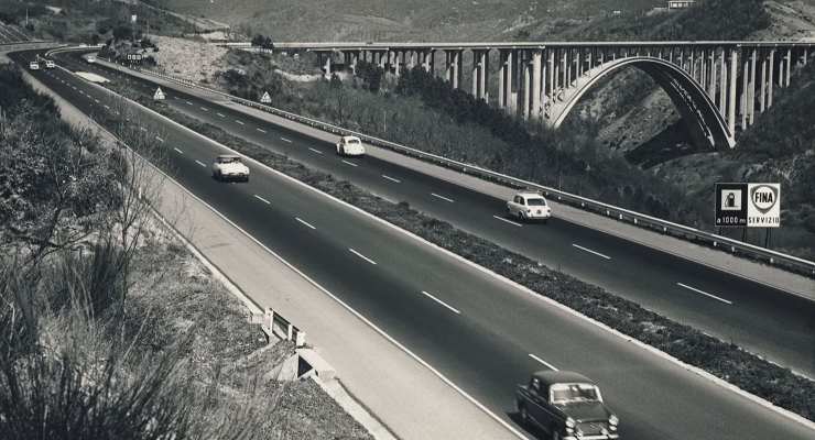 Vecchia foto autostrada A1