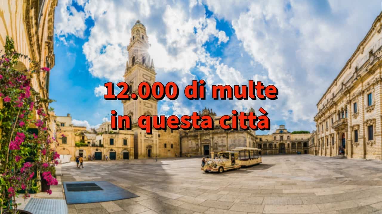 Città con maggior numero di multe