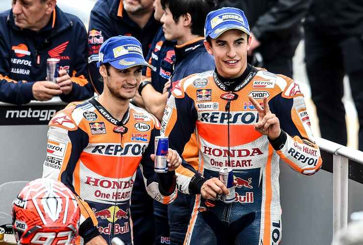 Dani Pedrosa e Marc Marquez 