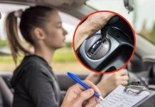 Esame di guida col cambio automatico
