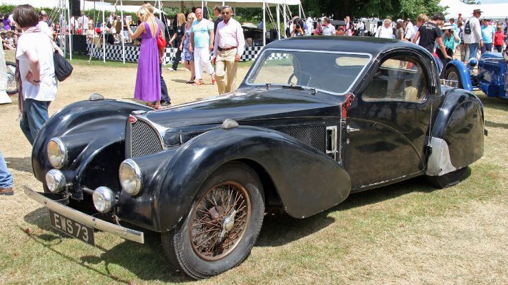 La storica Bugatti del 1937