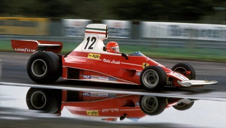 Niki Lauda in pista