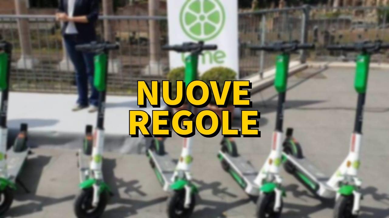 Nuove regole monopattini elettrici