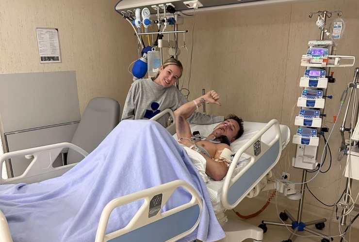 Pol Espargaro in ospedale (Instagram)