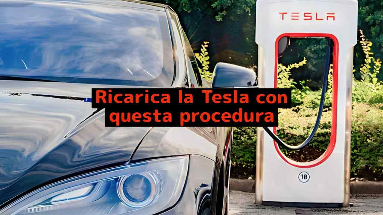 Ricaricare la tesla