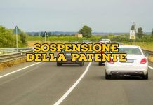 Sospensione della patente