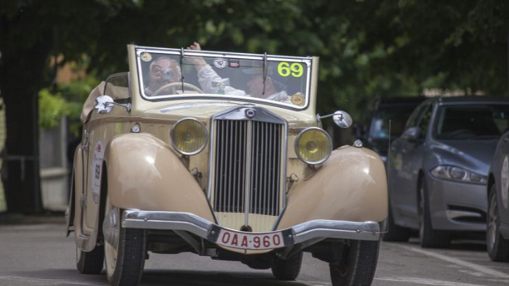 Una vecchia Bugatti