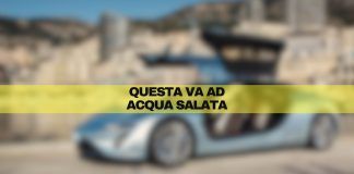 auto ad acqua salata